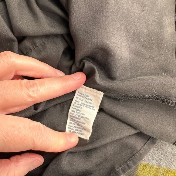 American Outfitter Black Tiered Ruffle 4 Mini Dress Adjustable Spaghetti Straps - Picture 5 of 10